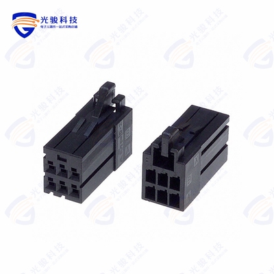 1-1318119-3《CONN RECEPT 6POS DUAL KEY-X》