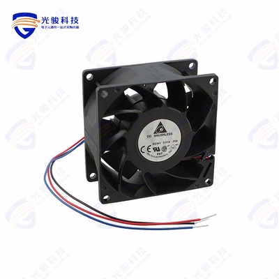 FFB0824SHE-F00《FAN AXIAL 80X38MM 24VDC WIRE》