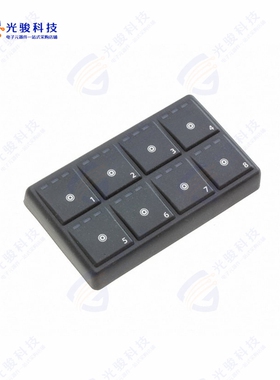 3K208-2RC3AG 《CAN-BUS KEYPAD, 8 BUTTON, HORIZO》