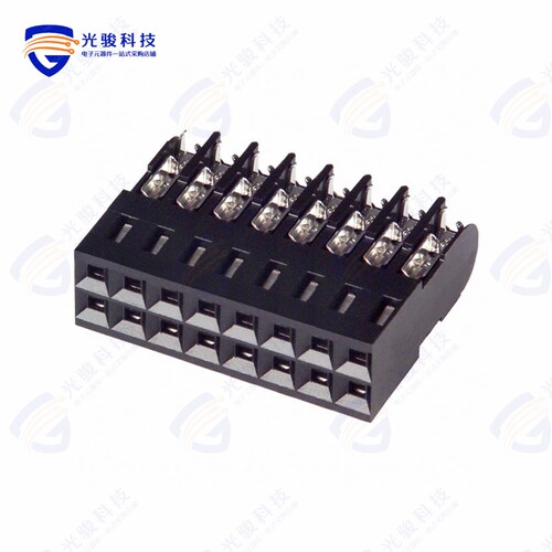102448-6《CONN RCPT 16P IDC 20-22AWG GOLD》