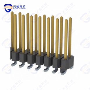 2.54MM 126 HEADER CONN TSM SMD 52POS