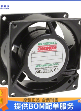 AC风扇UF80A23-BTHR【FAN AXIAL 80X38MM 230VAC TERM】