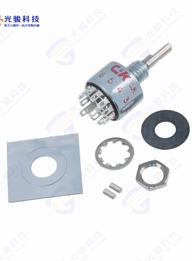 MD00L1NZQF 《SWITCH ROTARY 6POS 250MA 125V》