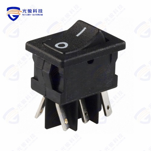 DM61J12S205PQ 《SWITCH ROCKER DPDT 10A 125V》
