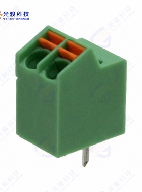 1752104《TERM BLOCK 2POS 25DEG 3.5MM PCB》