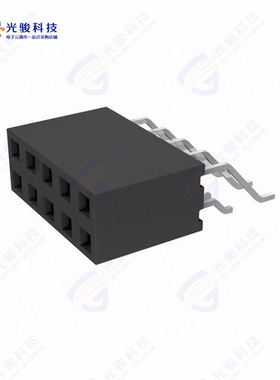 M20-7920542R《CONN RCPT 10POS 0.1 GOLD SMD R/A》