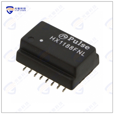 HX1188FNLT 变压器XFRMR MAGNETIC 1PORT 1:1 10/100