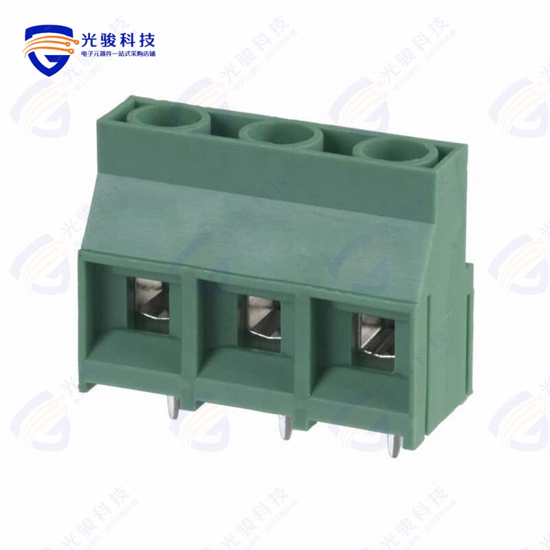 OSTT7032150《TERM BLK 3P SIDE ENT 9.53MM PCB》图片
