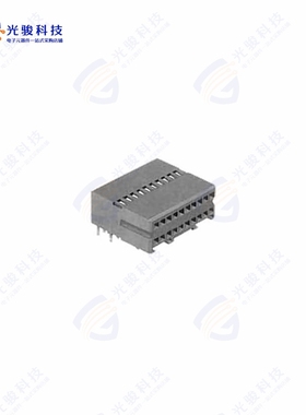 5-103911-5《CONN RCPT 40P 0.05 GOLD PCB R/A》