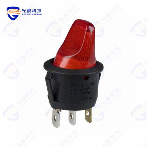 CR102JPRS215QF7 《SWITCH ROCKER SPST 10A 125V》