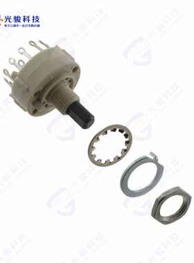 KC26A9.501NLS 《SWITCH ROTARY 6POS 350MA 125V》