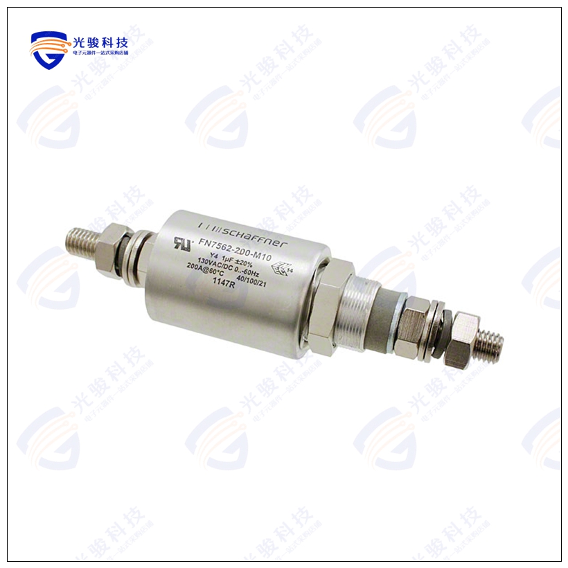 FN7562-200-M10 滤波器CAP FEEDTHRU 1UF 20% 650V AXIAL