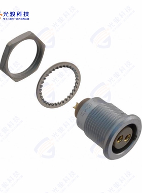 EGG.2B.302.CLL《CONN RCPT FMALE 2P GOLD SLDR CUP》