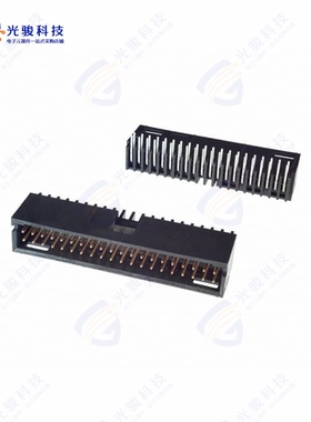 6-103166-8《CONN HEADER R/A 40POS 2.54MM》