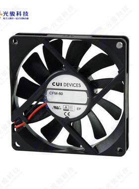 CFM-8025V-148-447-11《FAN AXIAL 80X25MM 12VDC WIRE》