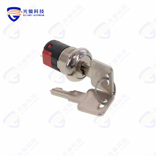 Y100822C203NQ 《SWITCH KEYLOCK 3POS SP3T 4A 125V》