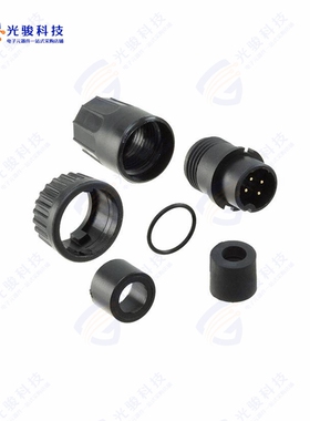 3282-4PG-324《CONN PLUG MALE 4P GOLD SLDR CUP》