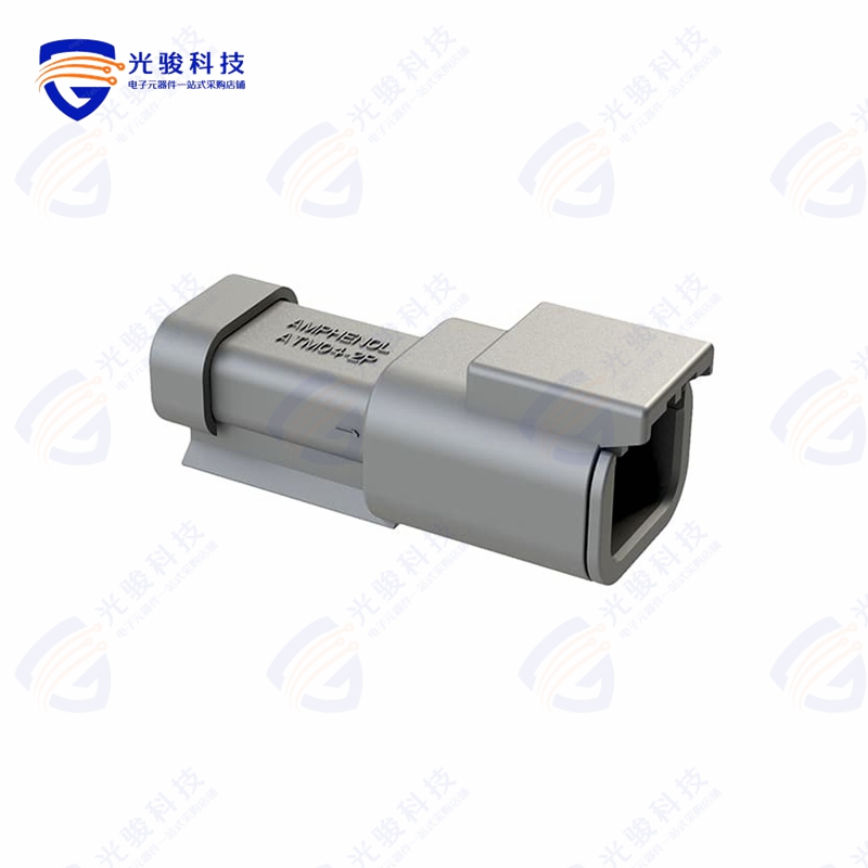 ATM04-2P-EC01《CONN RCPT HSG 2POS W/END CAP》