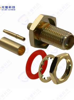 132284《CONN SMA JACK STR 50 OHM SOLDER》