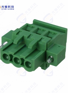 20020009-H031B01LF《TERM BLOCK PLUG 3POS 5.08MM》
