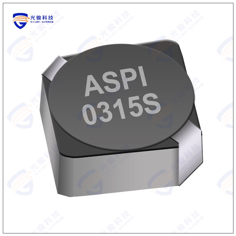 ASPI-0315S-150M-T 电感器FIXED IND 15UH 450MA 295MOHM SMD