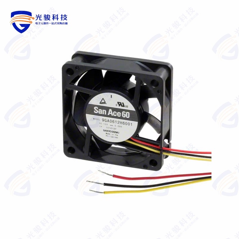 109R0612J401《FAN 60X25MM 12VDC TACH》