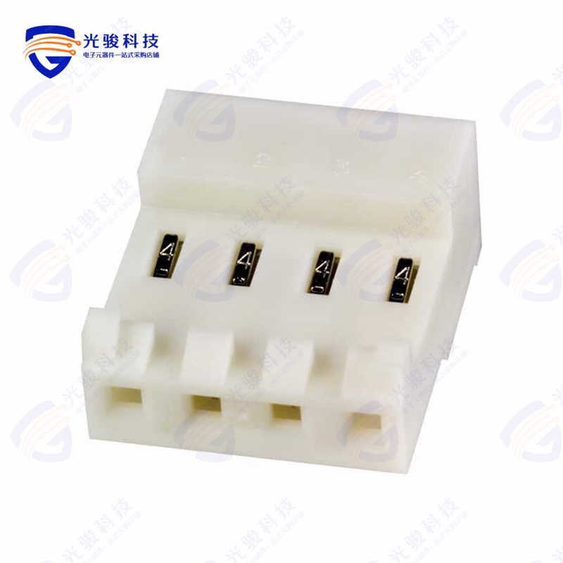 3-643820-4《CONN RCPT 4POS IDC 24AWG TIN》