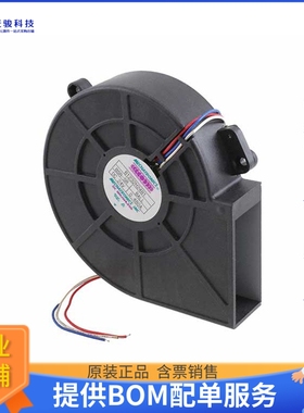 无刷直流风扇B1232H24B1-BSR-SR【FAN BLOWER 120X32MM 24VDC WIR