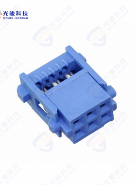 2-1658526-5《CONN RCPT 6POS IDC 28-30AWG GOLD》