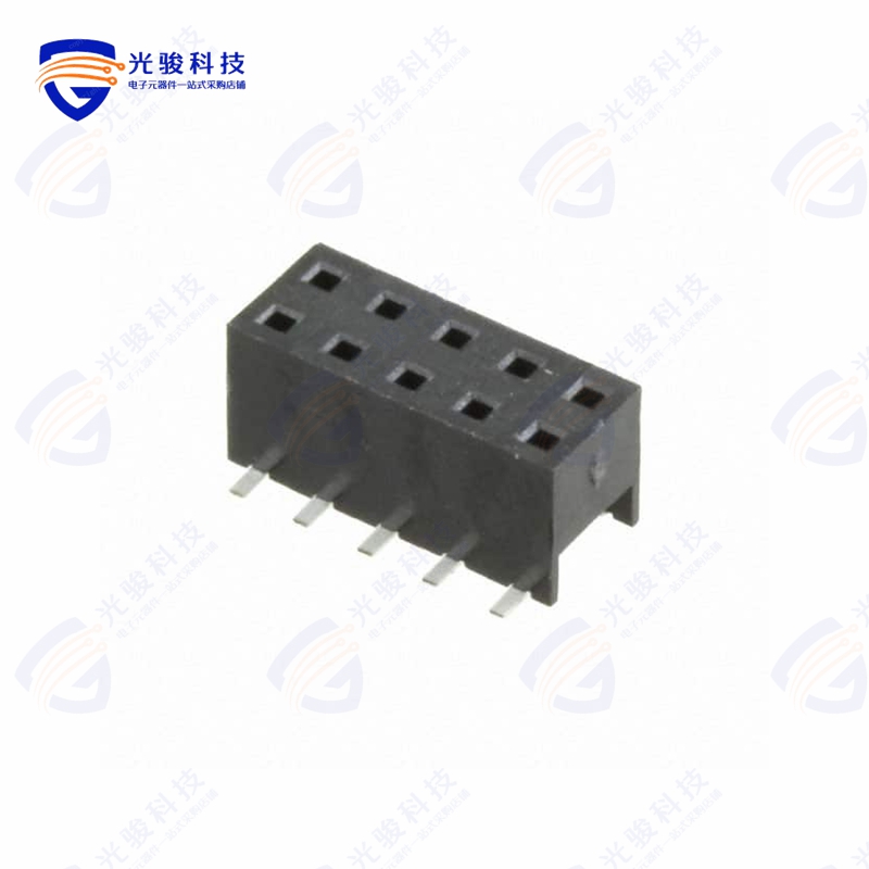 55510-310TRLF《CONN RCPT 10POS 0.079 GOLD SMD》