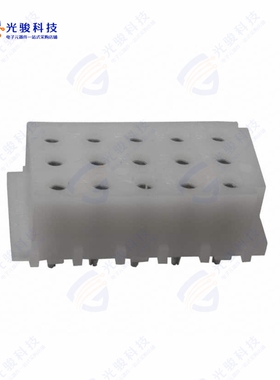 350644-1《CONN HDR 15POS 0.24 TIN PCB》