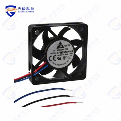 EFB0512HHA-F00《FAN AXIAL 50X10MM 12VDC WIRE》