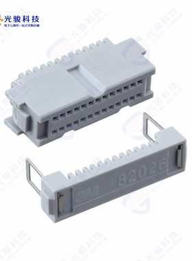 82026-6000-RB《CONN RCPT 26POS IDC 30AWG GOLD》