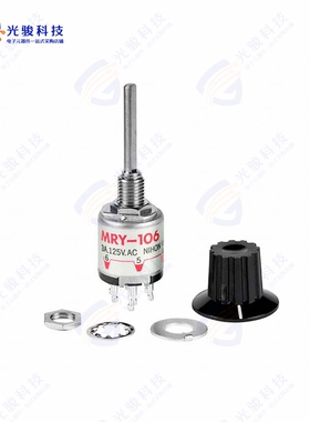 MRY106-A 《SWITCH ROTARY 2-6POS 3A 125V》