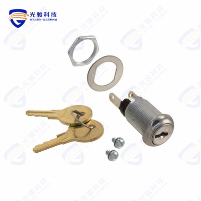 2SWK132AL101 《SWITCH KEYLOCK 2POS SPST 1A 120V》