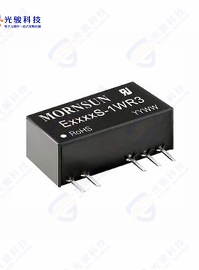 E0503S-1WR3《DC DC CONVERTER +/-3.3V 1W》