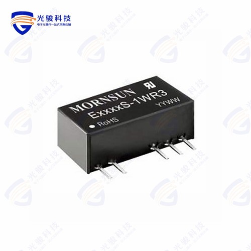 E0503S-1WR3《DC DC CONVERTER +/-3.3V 1W》