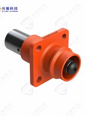 ATHP041P08NN-35-ORG《8MM RIGHT ANGLE PLUG, ORANGE》