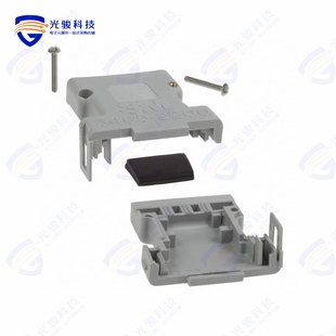 BACKSHELL CONN 2200F 180DEG GRAY 15POS 3485