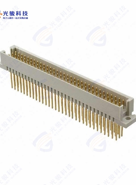 1-536067-4《CONN DIN PLUG 96POS PCB GOLD》