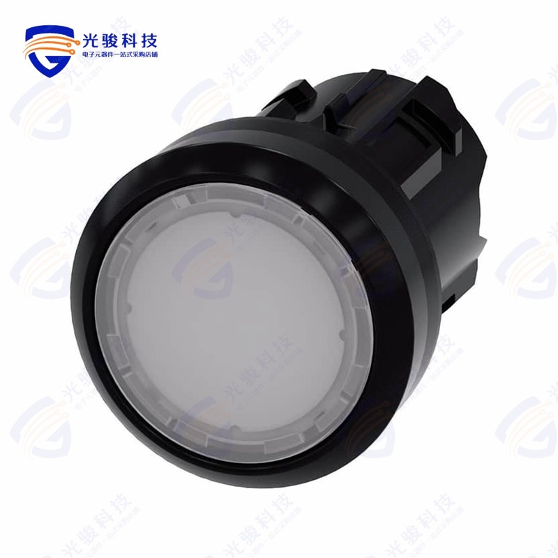 3SU10010AB600AA0 《ILLUMINATED PUSHBUTTON, MOM, WHT》