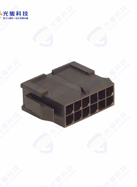 430201200《CONN PLUG 12POS 3MM DUAL PNL MNT》