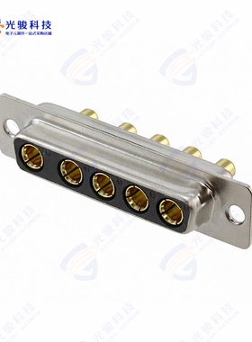 681M5W5203L001《CONN D-SUB RCPT 5P PNL MNT SLDR》