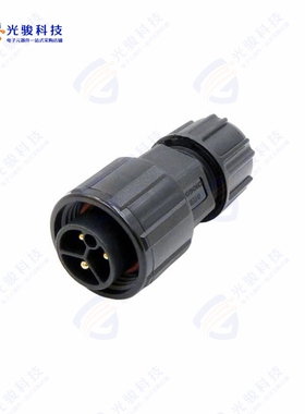 23003111-02《CONN PLUG MALE 3POS SOLDER CUP》