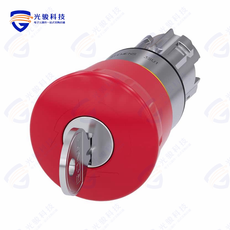3SU10501HF200AA0 《EMERG-STOP,KEY RELEASE RED MH CA》