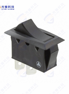 C1500WRBB-B 《SWITCH ROCKER SPST 16A 250V》
