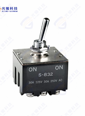 S832/U 《SWITCH TOGGLE 3PDT 30A 125V》