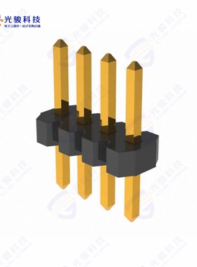 GRPB041VWVN-RC《CONN HEADER VERT 4POS 1.27MM》