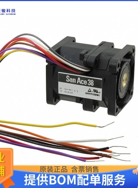 无刷直流风扇9CRA0312P4K03【FAN AXIAL DUAL 38X48MM 12VDC】