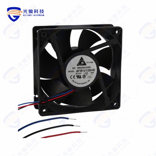 AFB1212SHE-R00《FAN AXIAL 120X38MM 12VDC WIRE》